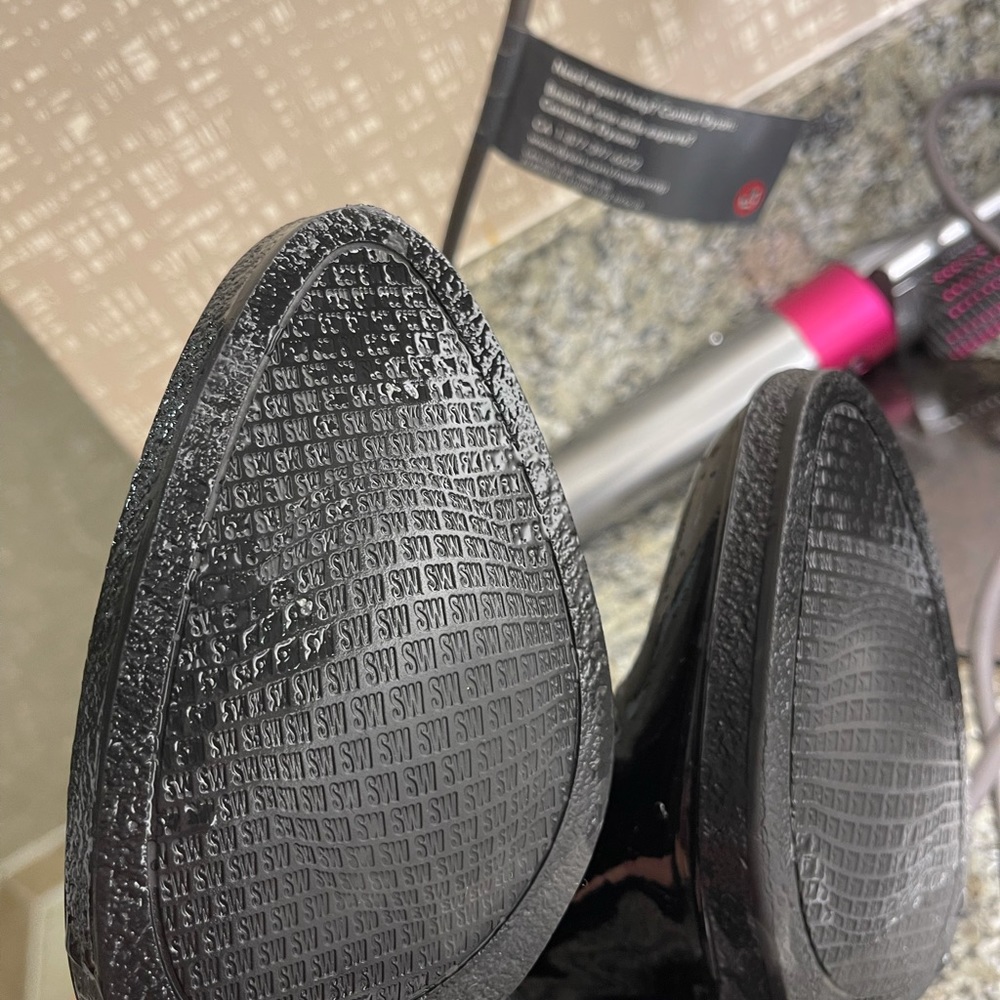 Stuart weitzman patent leather booties/ heels - Picture 9 of 13